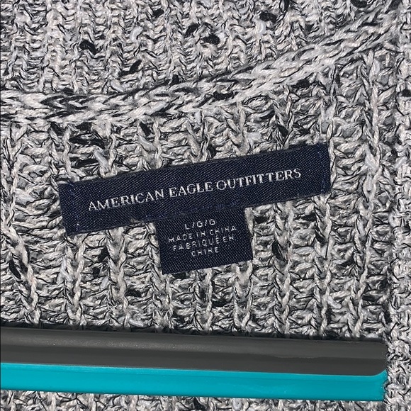 American Eagle grey and black cardigan - Picture 3 of 4